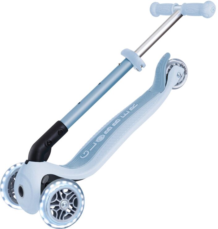 Globber Scooter Junior Foldable Lights Eco Blueberry (692-501) (4)