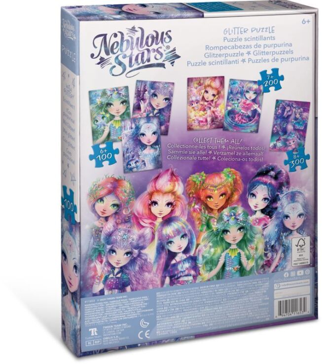 Nebulous Stars Glitter Puzzle Iceana Blizzia 100Τμχ. (11653) (1)