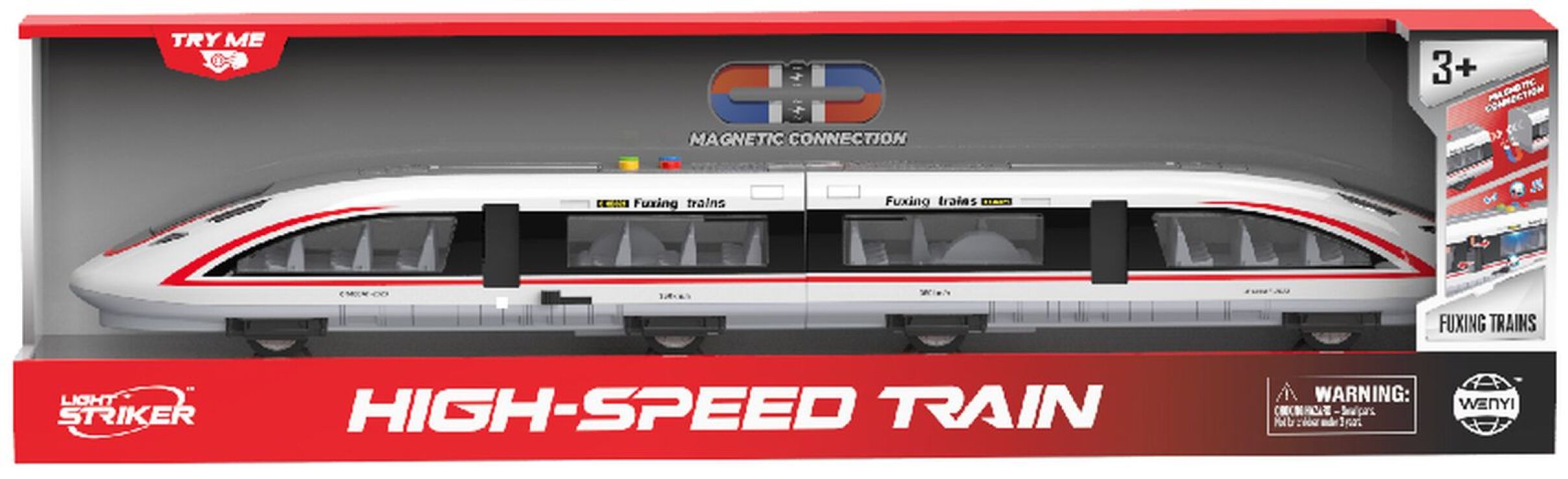 BW Τρένο High-Speed With Light & Sound (WY970A) (1)