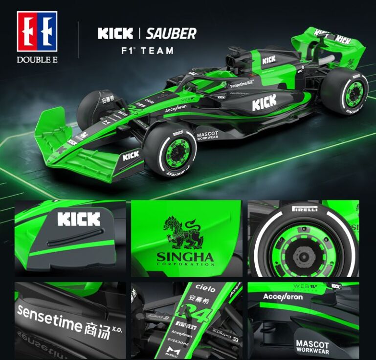 EE Τηλεκατευθυνόμενο Kick Sauber F1 C44 1:16 (E733-003) (7)