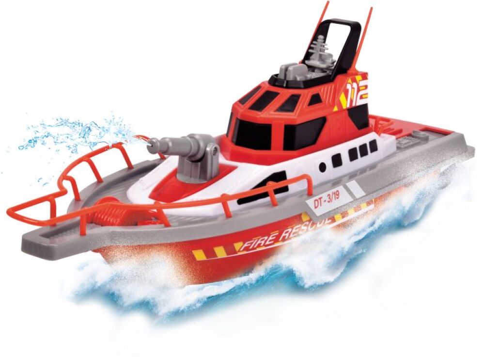 Dickie Τηλεκατευθυνόμενο Σκάφος Fire Boat 38cm RTR (201107000) (2)