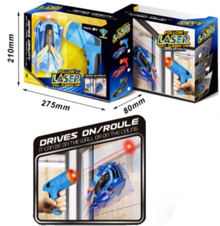 BW Τηλεκατευθυνόμενο Αυτοκίνητο Follow Laser Blue (R-701S) (1)