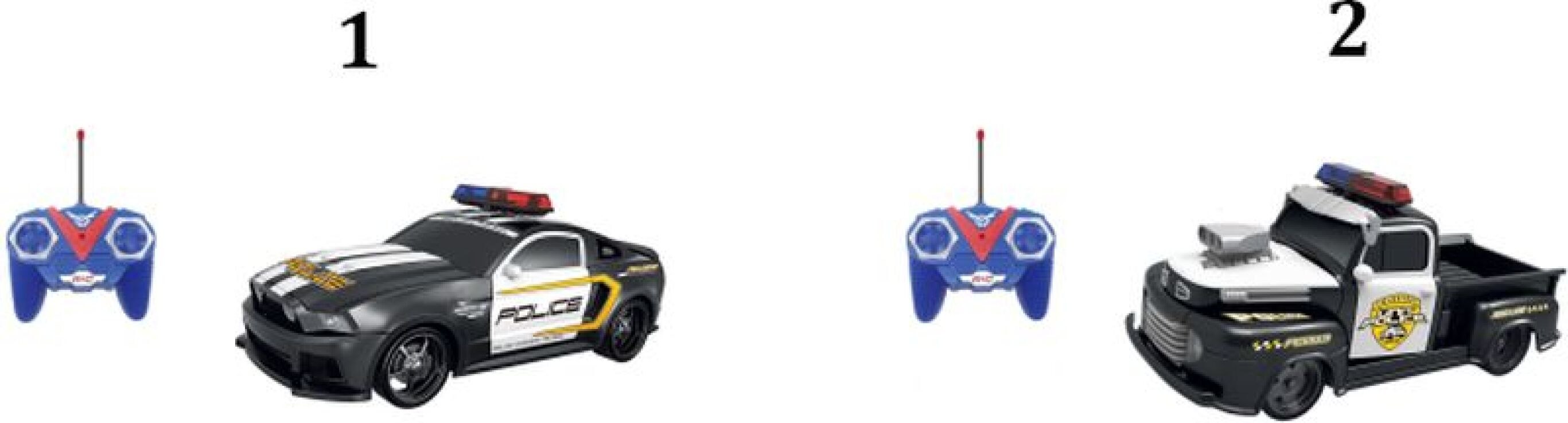 AT Τηλεκατευθυνόμενο Police 1:18-2 Σχέδια (8833(1-2) (1)