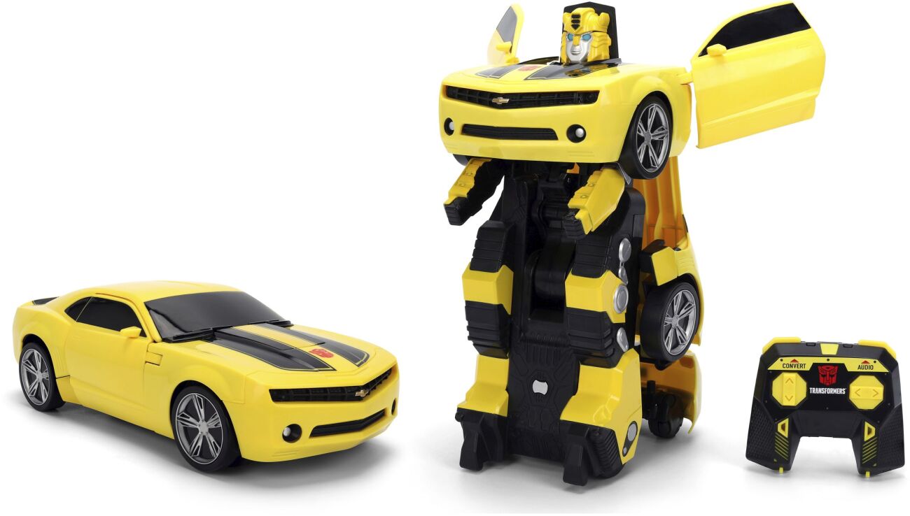 Jada Τηλεκατευθυνόμενο Transformers Bumblebee Converting (9336112314) (0)