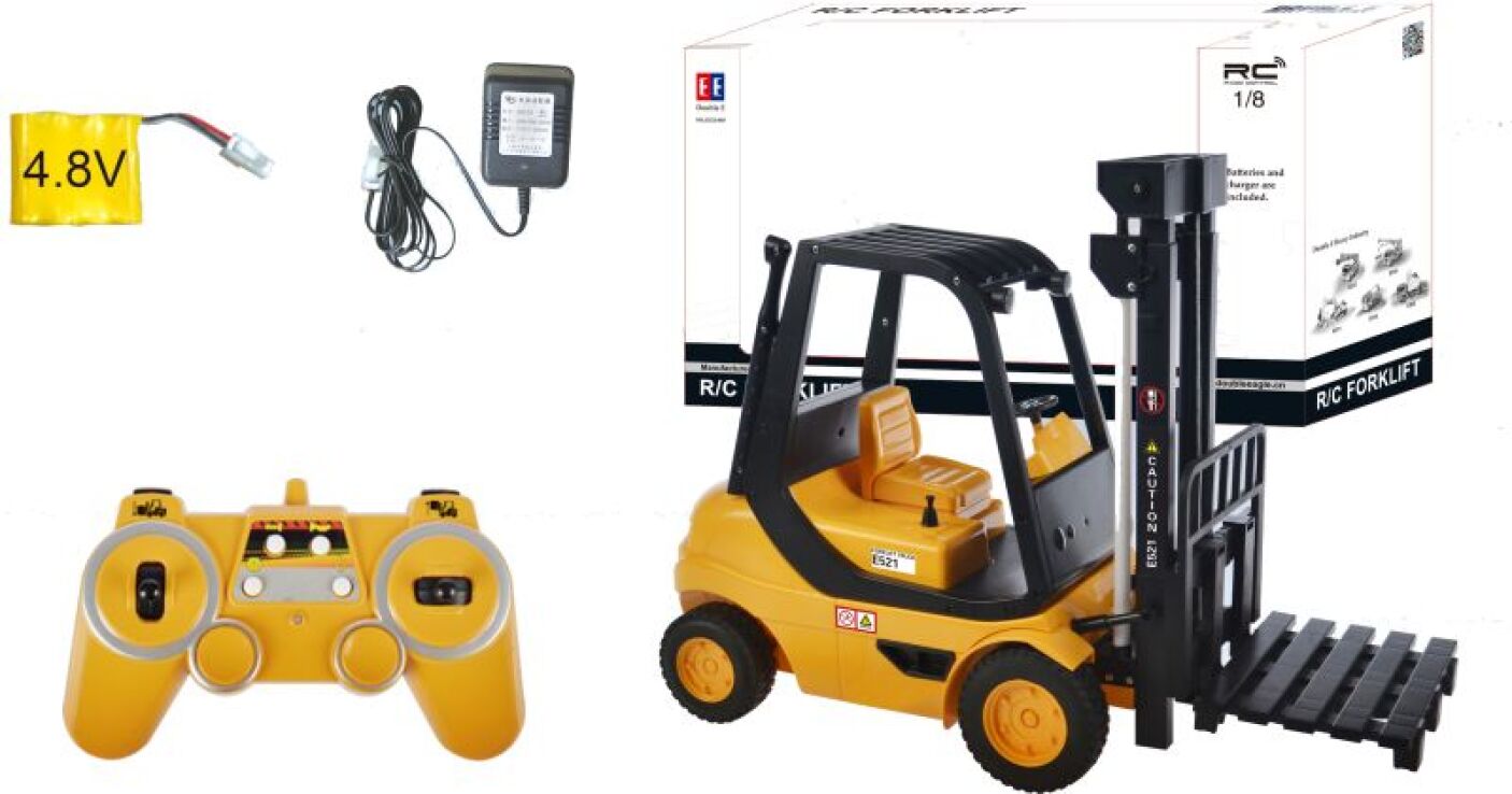 BW Τηλεκατευθυνόμενο Κλαρκ Forklift RTR (E521-003) (0)