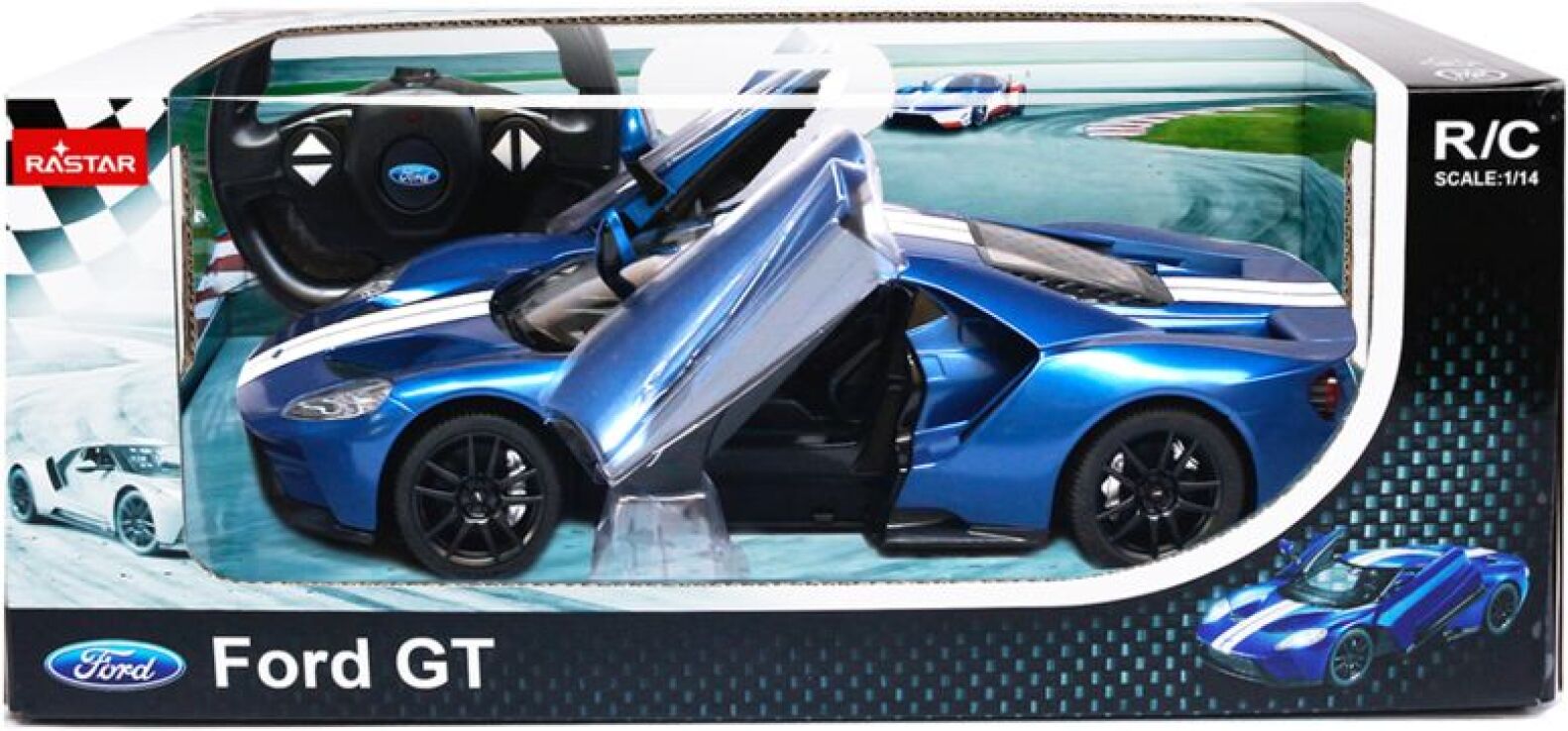 Rastar Τηλεκατευθυνόμενο Ford GT 1:14 -4 Σχέδια (78100) (2)