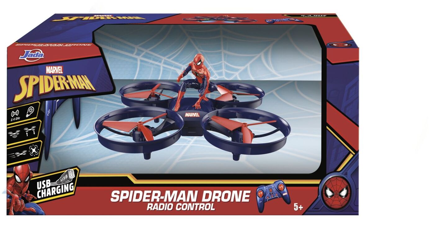 Jada Τηλεκατευθυνόμενο Drone Spiderman 17cm (203225004) (1)