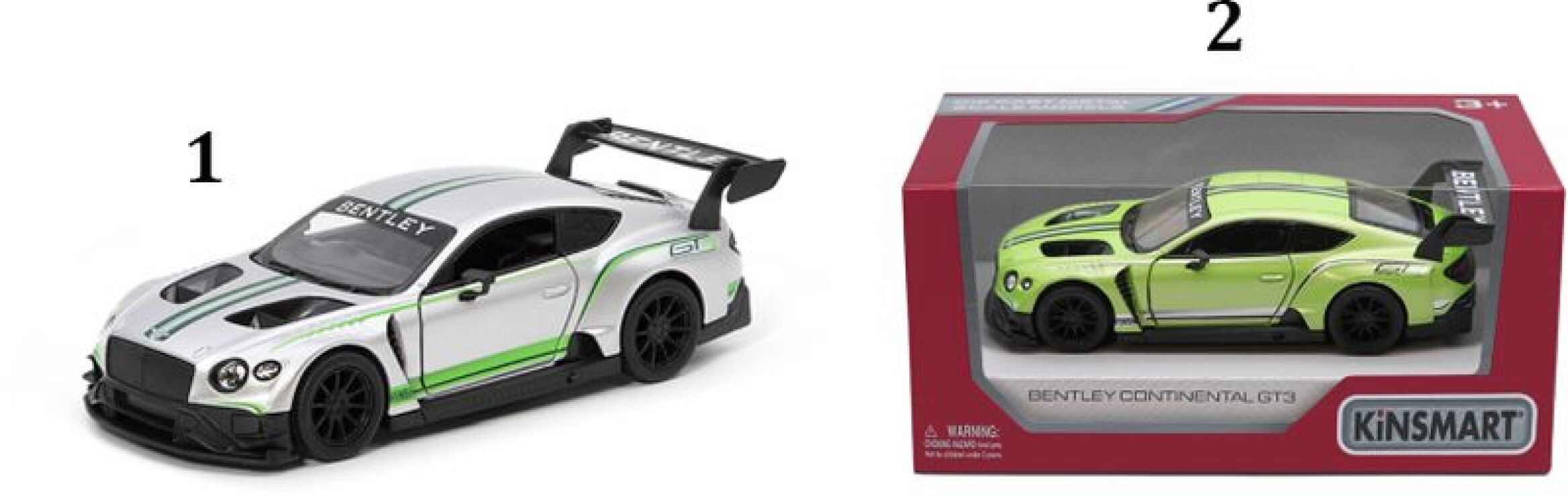 Kin Bentley Continental GT3 5" - 2 Σχέδια (KT5417W) (1)