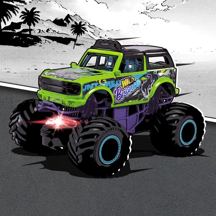 Dickie Όχημα Ford Wild Bronco 1:24 (203764026) (5)