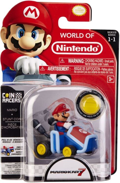 JP Nintendo Super Mario Αυτοκίνητο Coin Racer W.1 - 3 Σχέδια (69278) (2)