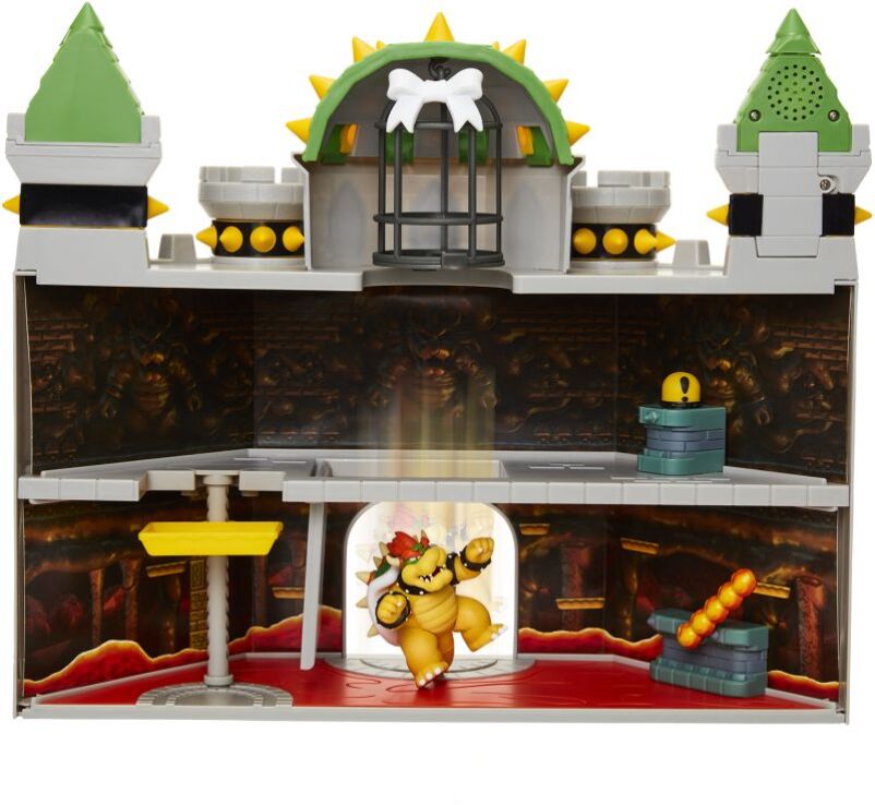 JP Nintendo Φιγούρα 2.5" Super Mario Bowser Castle Playset (400204) (2)