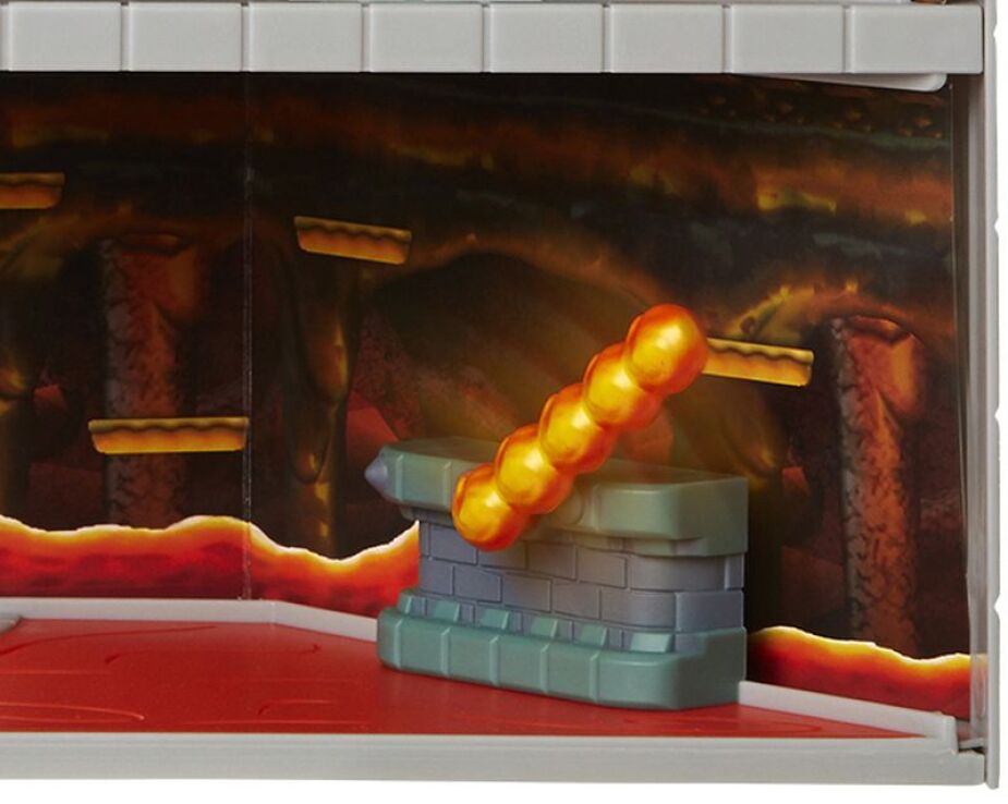 JP Nintendo Φιγούρα 2.5" Super Mario Bowser Castle Playset (400204) (6)