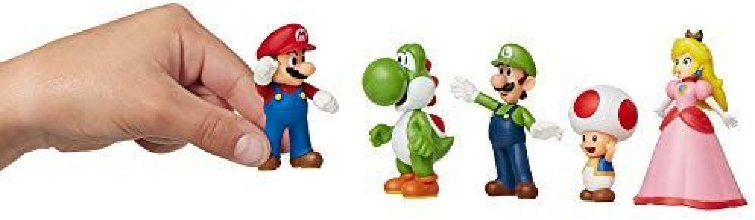 JP Nintendo Φιγούρα 2.5'' Super Mario-Mario & Friends Set (400904) (2)