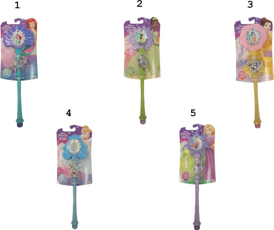 Jakks Pacific Princess Ραβδί-5 Σχέδια (230754) (1)