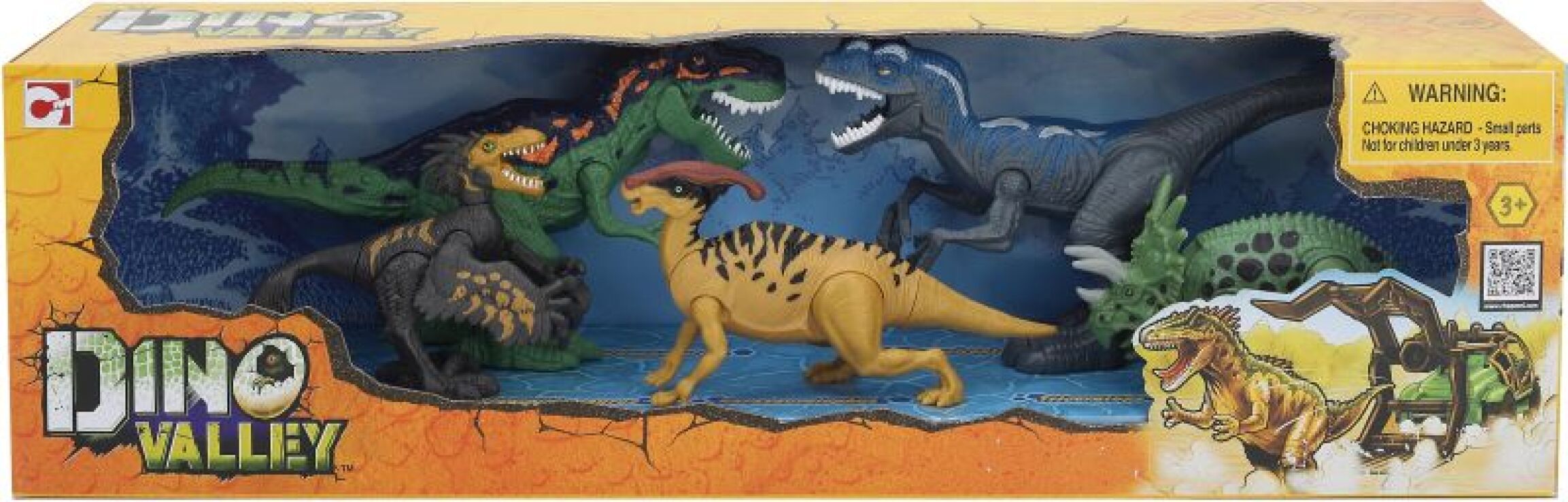 Chap Mei Dino Valley-Δεινόσαυροι Playset (542017) (1)