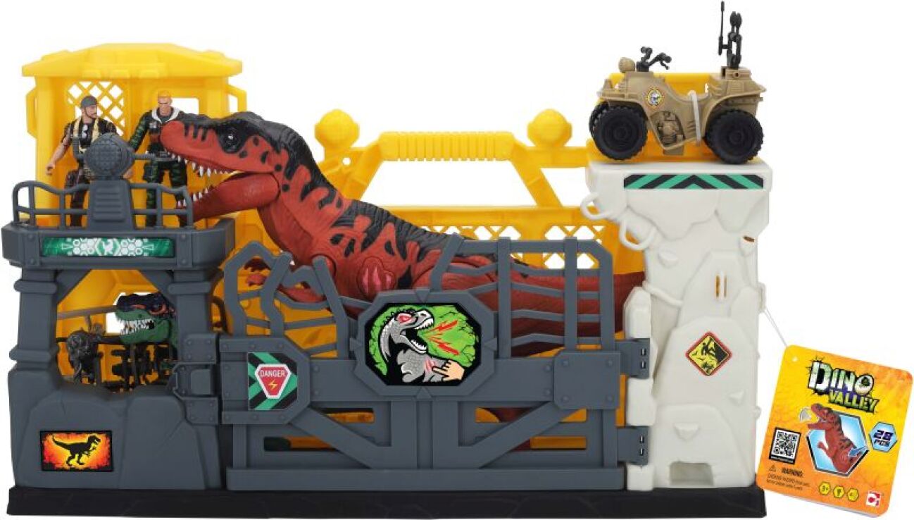 Chap Mei Dino Valley-Dino Lab Breakout Playset (542117) (1)