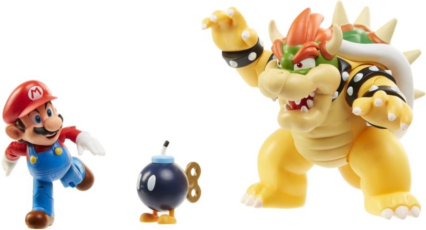 JP Nintendo Mario VS Bowser Diorama Set W.1 (64512) (2)
