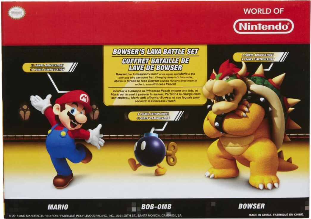 JP Nintendo Mario VS Bowser Diorama Set W.1 (64512) (3)