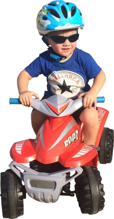 RollPlay Ηλεκτροκίνητο ATV Mini Quad 6V-Red (QUAD) (3)