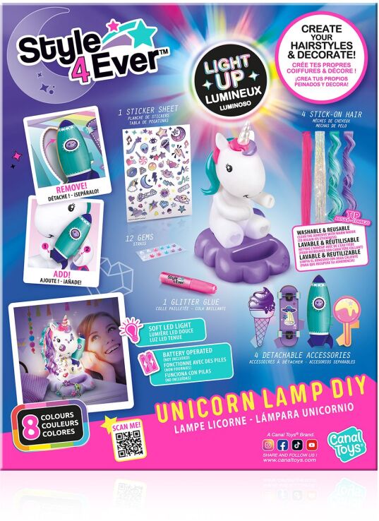 Canal DIY Light Up Μονόκερος (OFG270) (6)