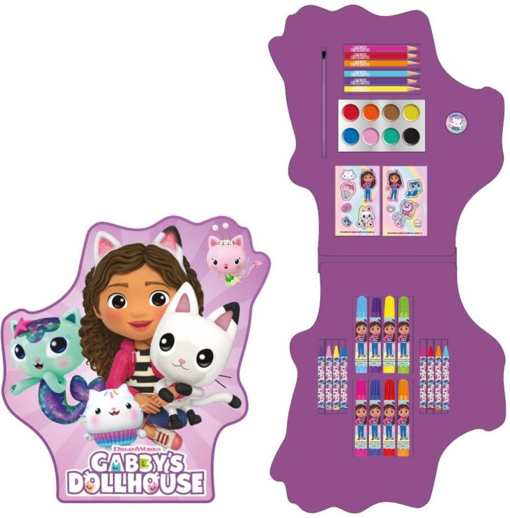 Cerda Gabby's Dollhouse Σετ Ζωγραφικής 34Τμχ (2700001866) (0)