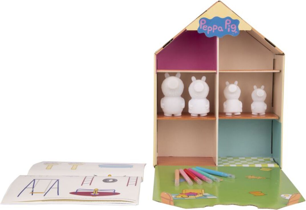 Peppa Pig Felties House Με Φιγούρες (PEP-4849-FO) (2)