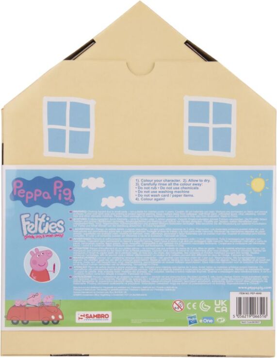 Peppa Pig Felties House Με Φιγούρες (PEP-4849-FO) (3)