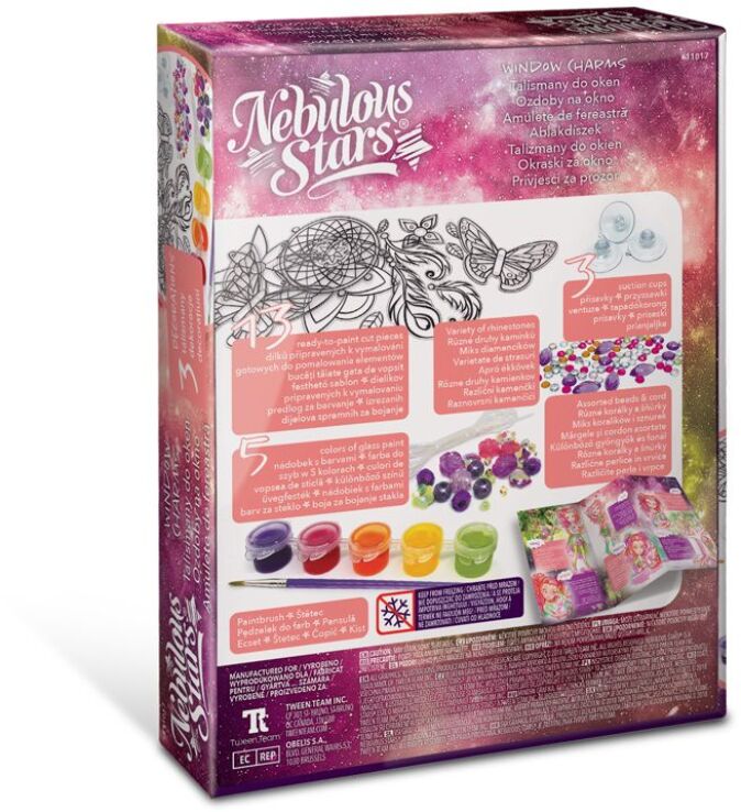 Nebulous Stars Window Charms (11017) (4)