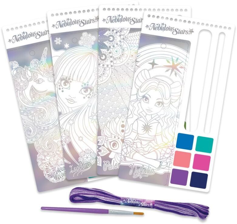 Nebulous Stars Watercolor Bookmarks (11424) (1)