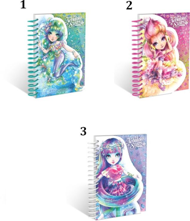 Nebulous Stars Mini Designer Notepad - 3 Σχέδια (11587) (1)