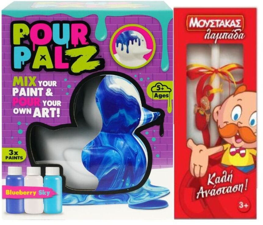 Λαμπάδα TMI Pour Palz-Παπάκι 60ml-3 Σχέδια (G26261) (0)