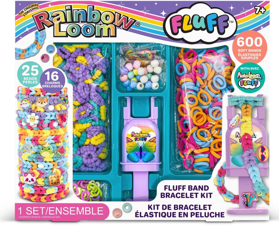 Rainbow Loom Fluff Σετ Βραχιόλια (A0215) (0)
