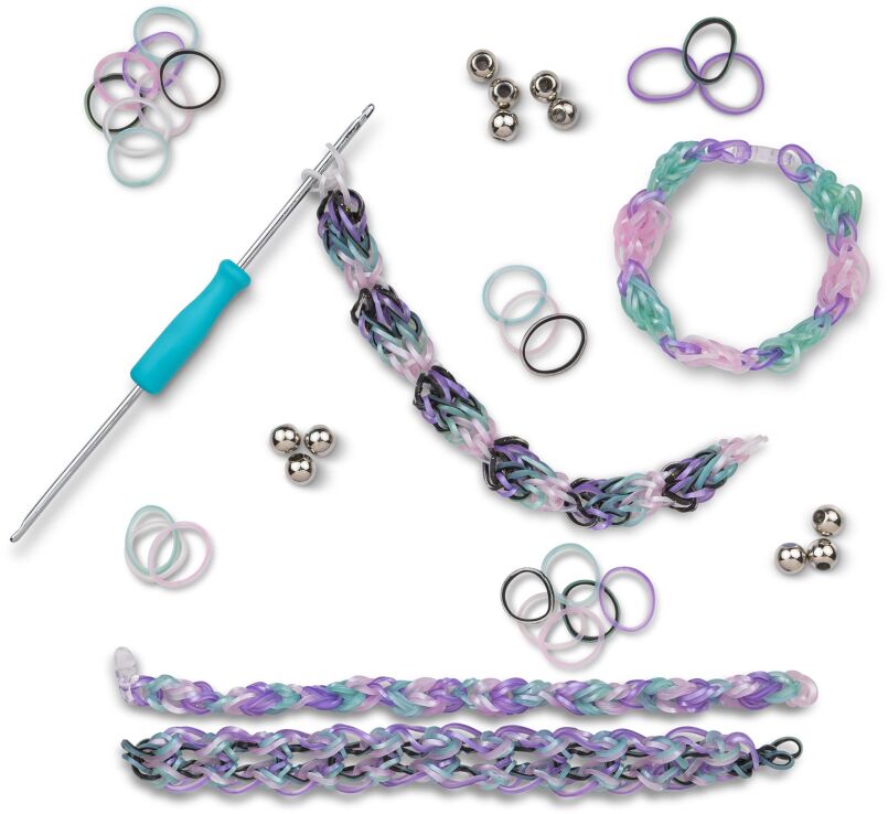 Rainbow Loom Loomiloom Σετ Βραχιόλια Cosmic Magic (A0218) (2)