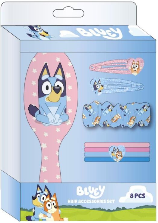 Cerda Bluey Σετ Αξεσουάρ Μαλλιών Beauty Set (2500003463) (1)