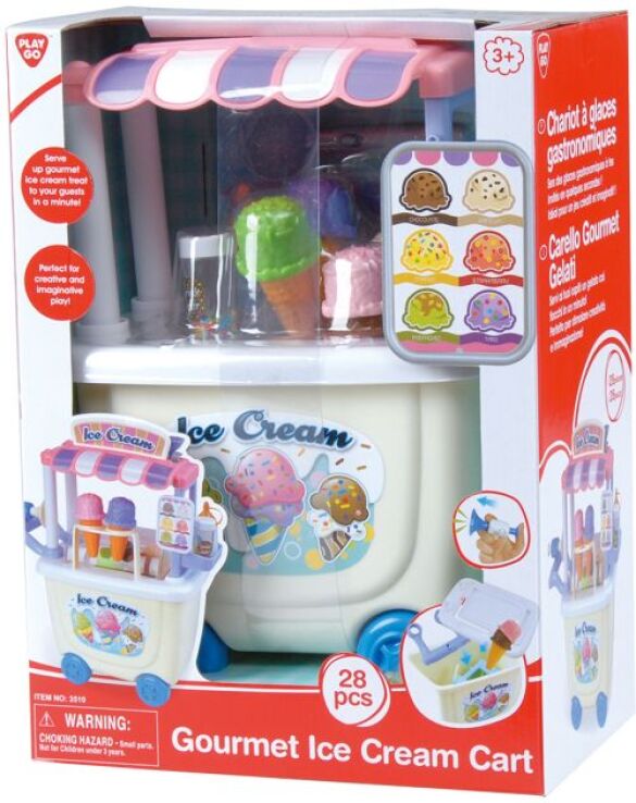 Playgo Παγωτό-Καρότσι (3510) (1)