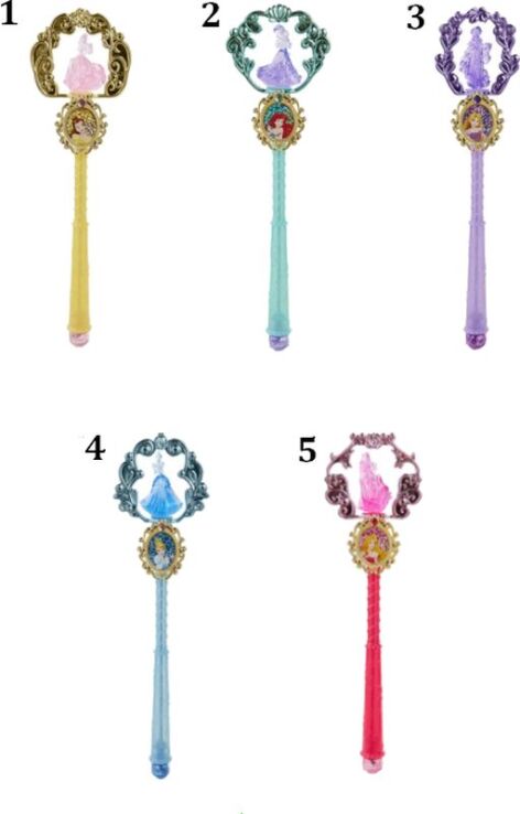 Jakks Pacific Disney Princess Eyw Ραβδί-5 Σχέδια (04460-4L-PKR1) (1)