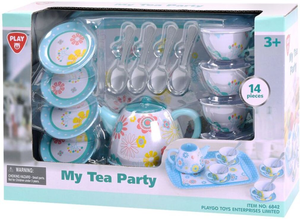 Playgo Metalware-Σετ My Tea Party 14Τμχ (6842) (1)