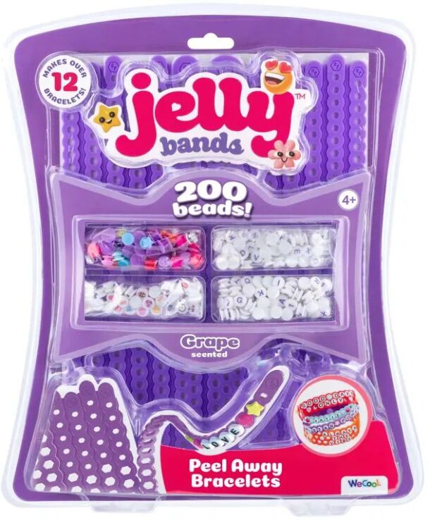 WT Jelly Bands Scented Σετ Χάντρες Κοσμημάτων-6 Σχέδια (WCBUND155-64/65/66) (4)