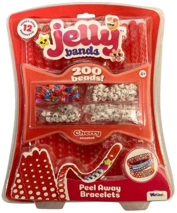 WT Jelly Bands Scented Σετ Χάντρες Κοσμημάτων-6 Σχέδια (WCBUND155-64/65/66) (5)