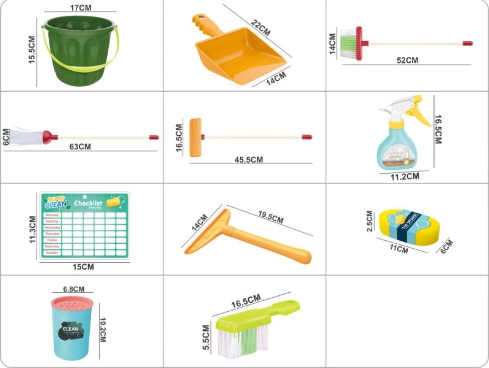 BW Σετ Καθαρισμού 11Τμχ (XS-19111) (2)