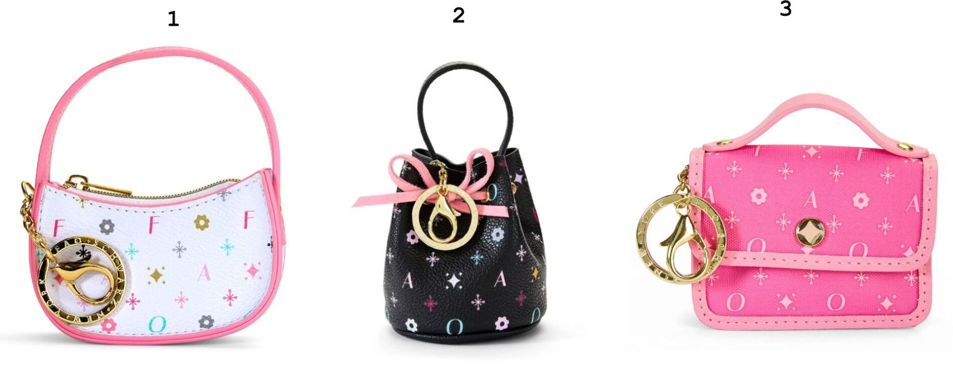 FAO Schwarz Purse Glamour Mini Τσαντάκι-3 Σχέδια (1115027900) (1)