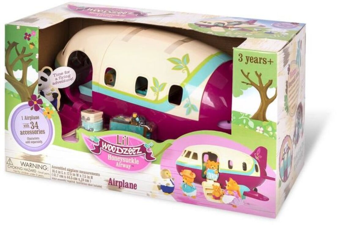 Li'l Woodzeez Σετ Αεροπλάνο (61533Z) (1)
