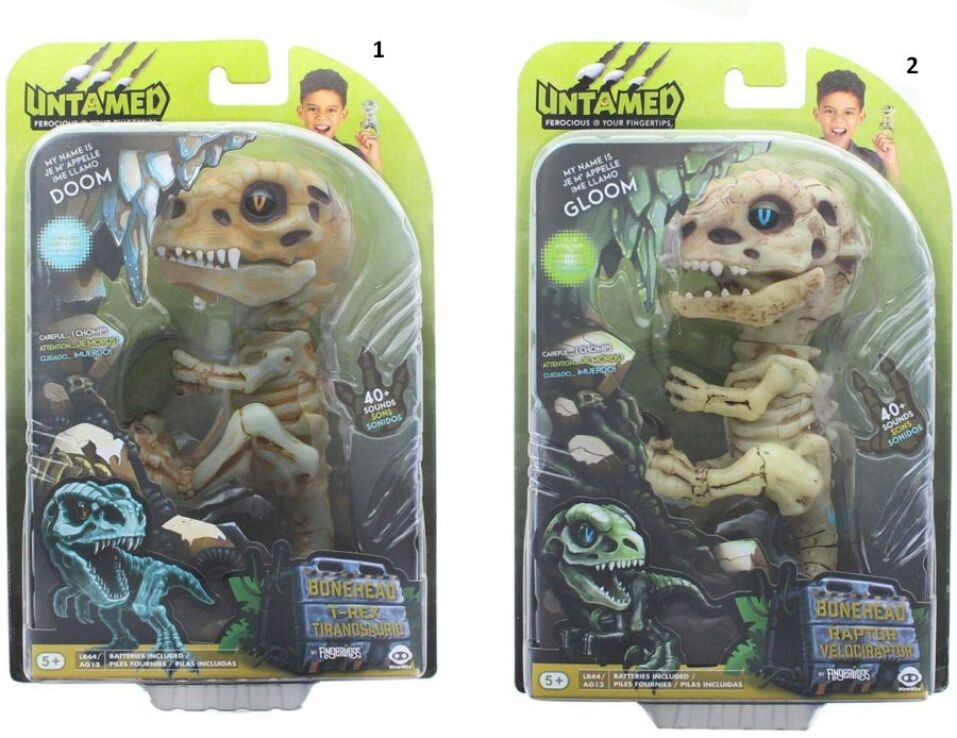 WowWee Fingerlings Untamed Skeleton-2 Σχέδια (3980) (1)
