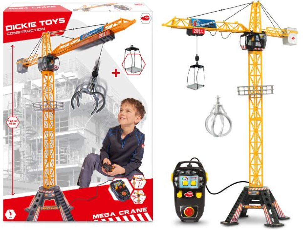 Dickie R/C Γερανός Giant Crane 120cm (203462412) (1)