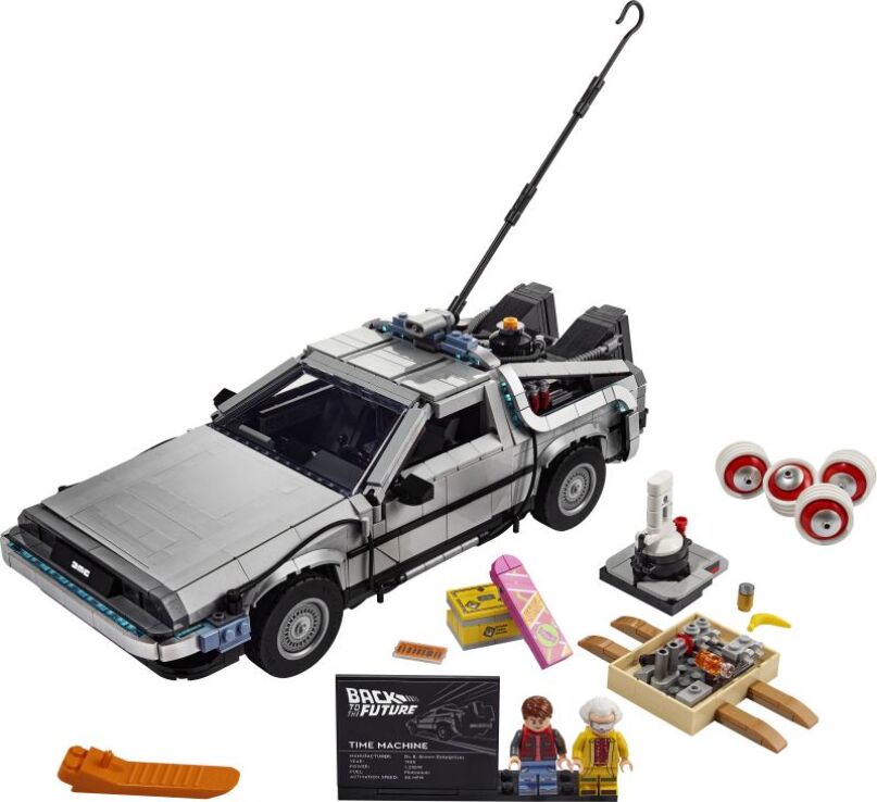 LEGO Icons Back To The Future Time Machine (10300) (1)