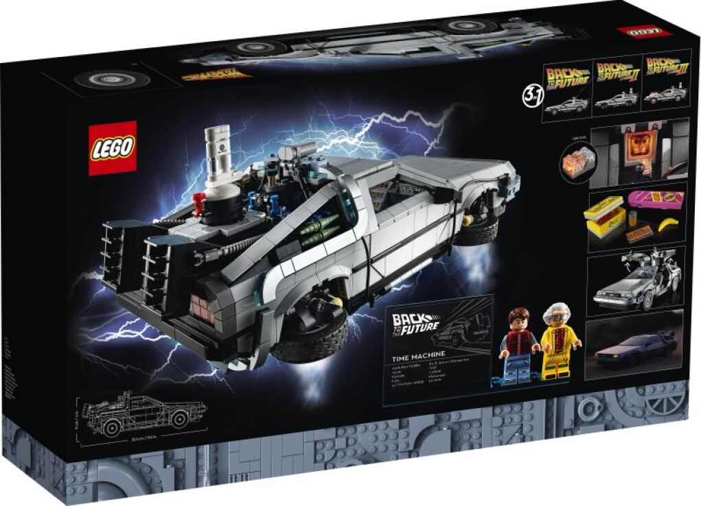 LEGO Icons Back To The Future Time Machine (10300) (8)