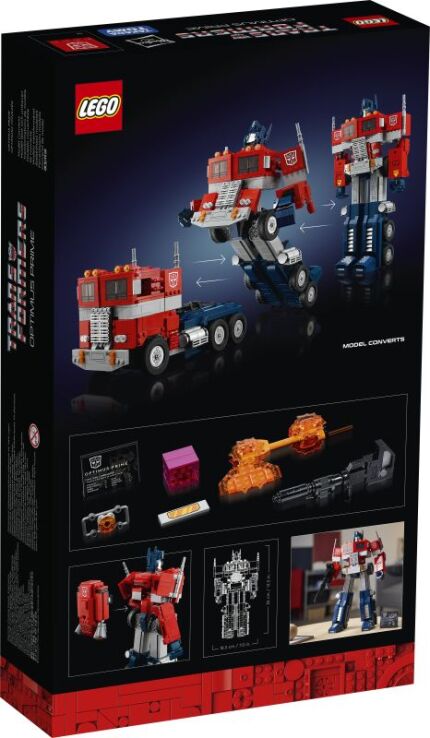 LEGO Icons Transformers Optimus Prime (10302) (7)