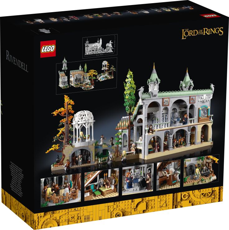 LEGO® Icons Of The Rings:Rivendell (10316) (9)