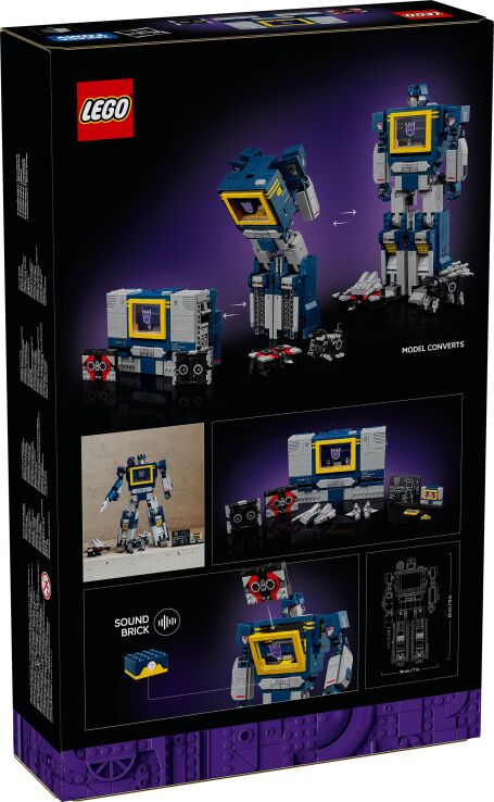 LEGO Icons Transformers Soundwave (10358) (21)