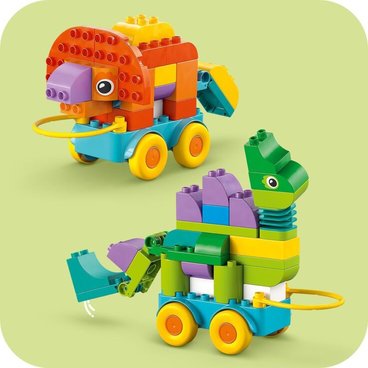 LEGO Duplo 3in1 Dinosaurs On Wheels  (10451) (3)